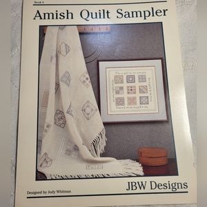 Amish Quilt Sampler Cross Stitch Leaflet by JBW Designs